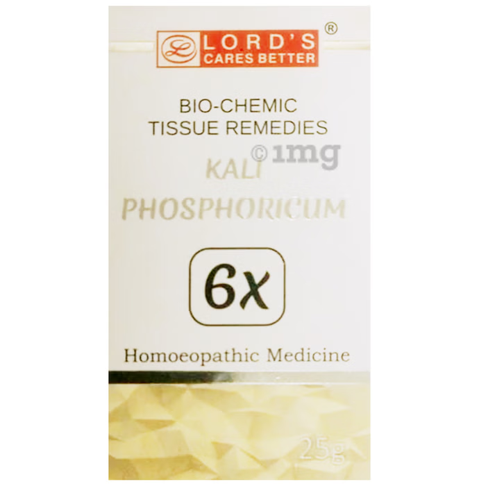 Lord's Homeopathy Kali Phos Biochemic Tablets - Distacart