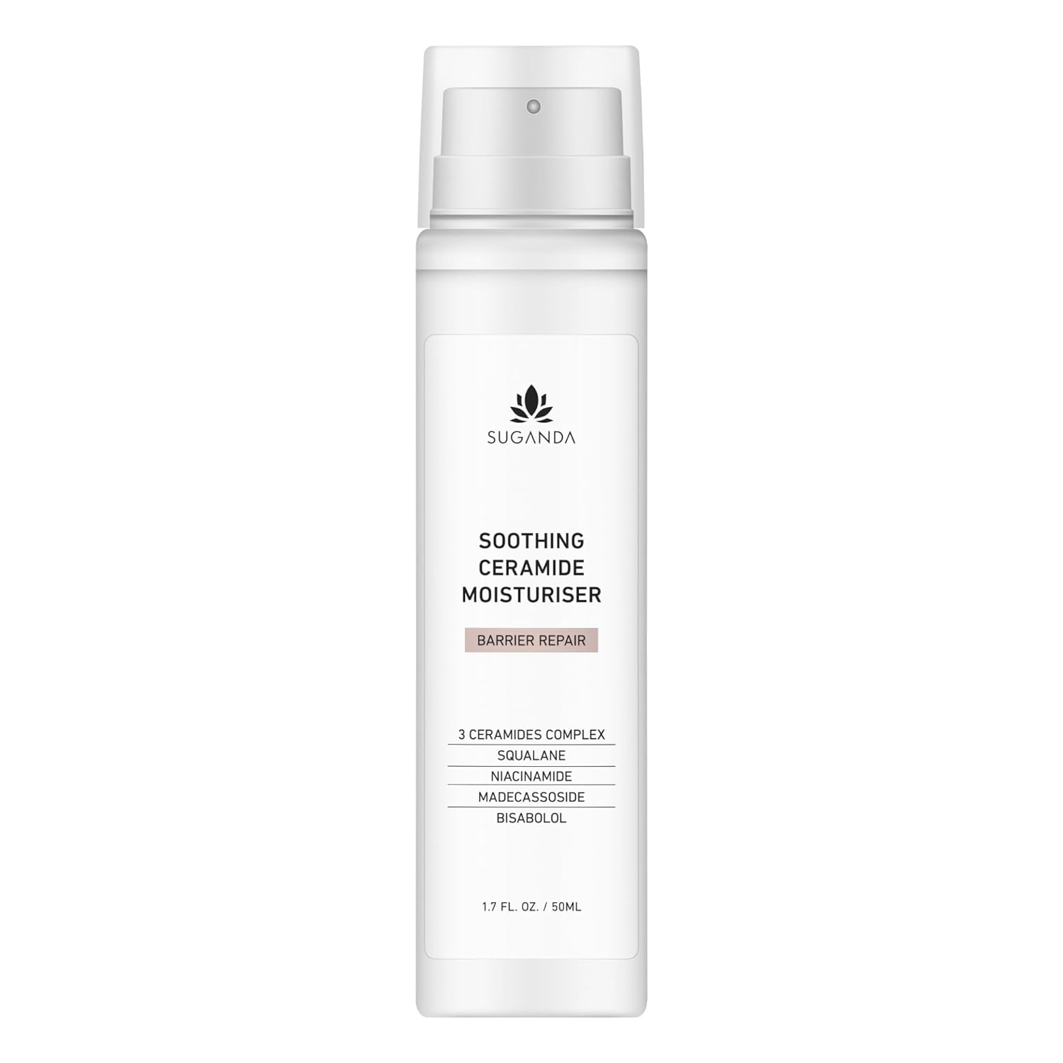 Suganda Soothing Ceramide Moisturiser for Normal To Dry Skin