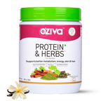OZiva Protein & Herbs for Women - Protein Powder to Reduce Body Fat, Manage Weight & Metabolism, No Added Sugar - Distacart