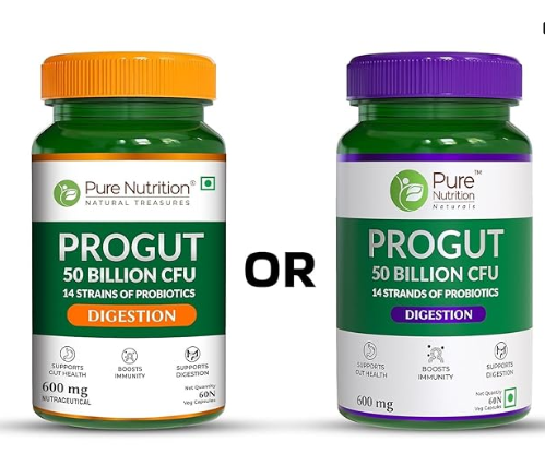Pure Nutrition Progut Veg Capsules - Distacart