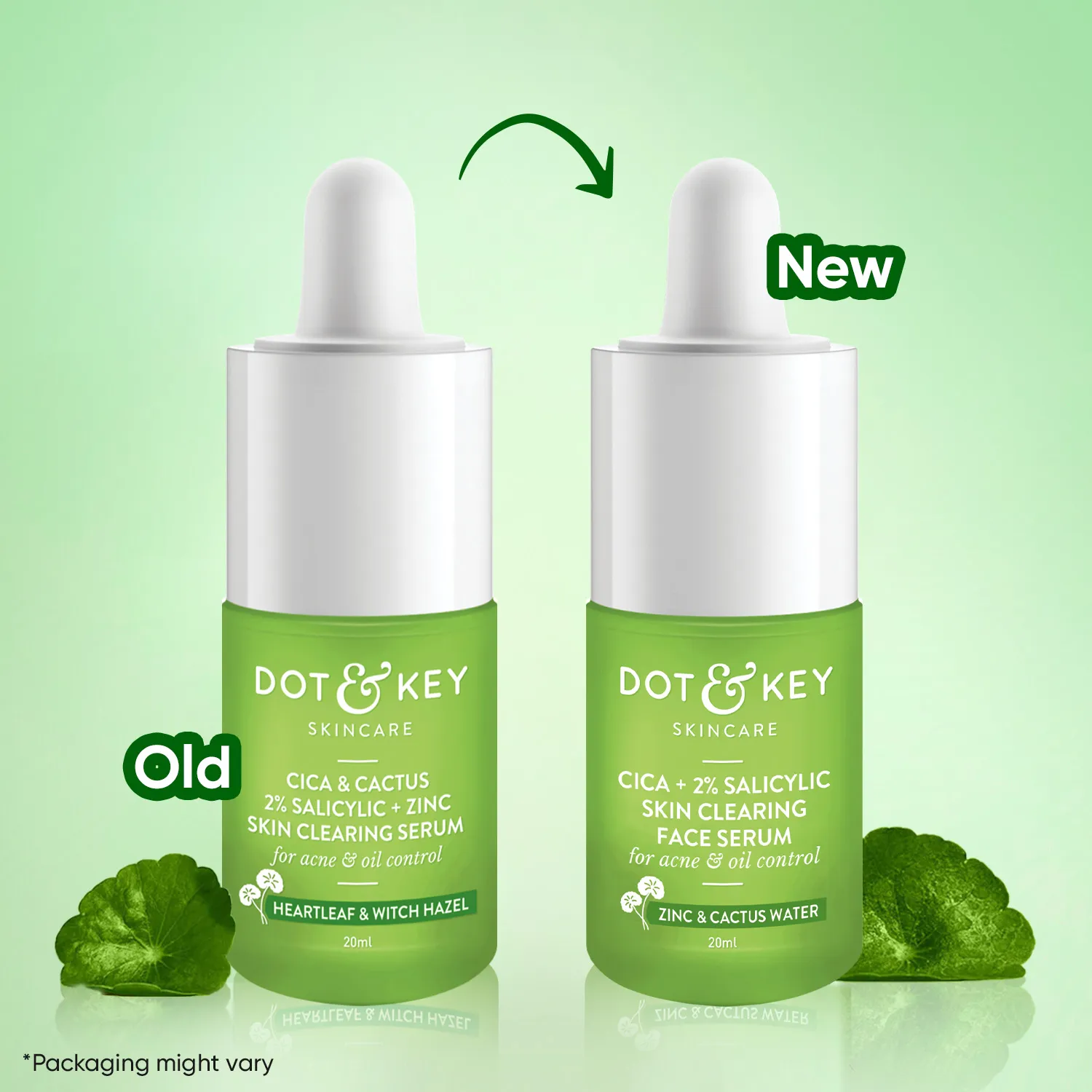 Dot & Key 2% Salicylic Cica Anti Acne Face Serum For Acne & Oil Control