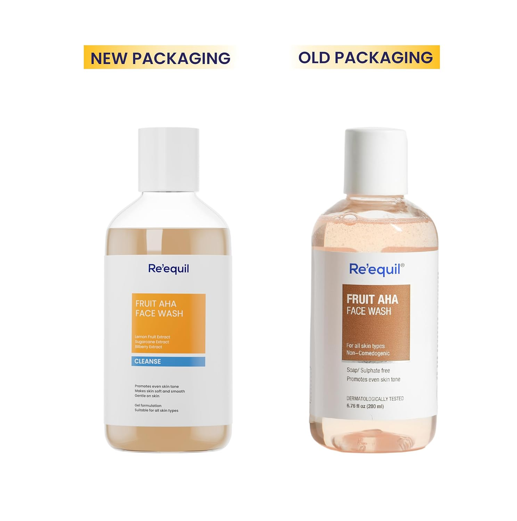 Re'equil Fruit AHA Face Wash