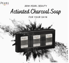 ARM Pearl Beauty Beauty Whitening Soap with Charcoal With Tea Tree + Lavender