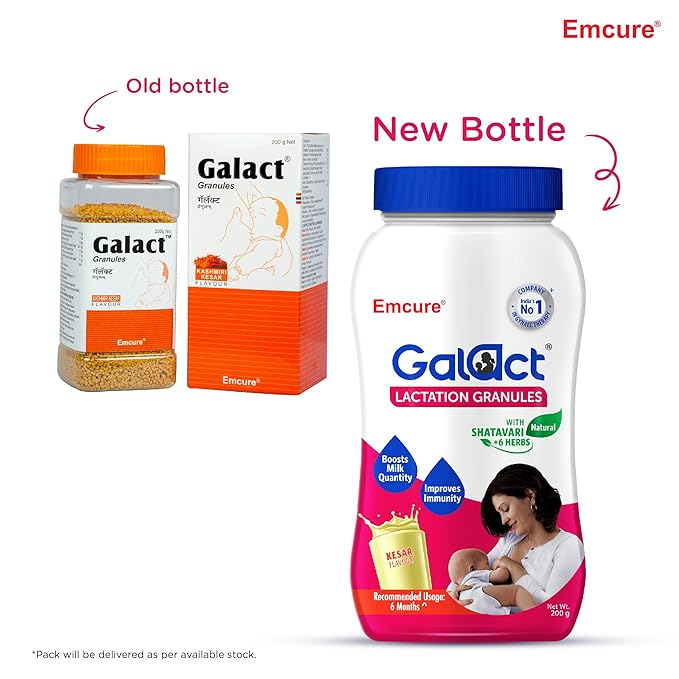 Galact Granules Lactation Granules - Kesar Flavor With Shatavari - Distacart