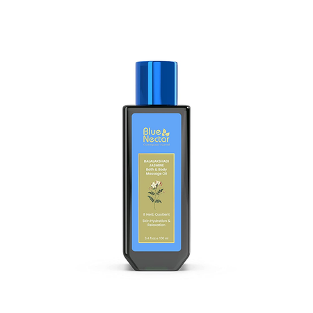Blue Nectar Balalakshadi Jasmine Bath & Body Massage Oil