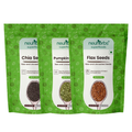 Neuherbs Organic Flax, Chia, and Pumpkin Seeds Combo