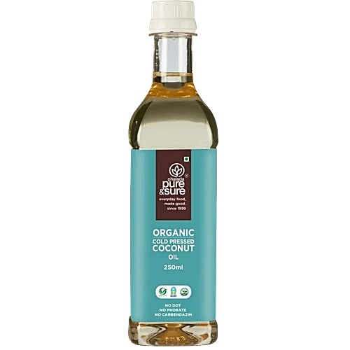 Pure & Sure Organic Coconut Oil Cold Pressed