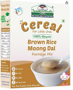 TummyFriendly Foods Organic Sprouted Brown Rice, Moong Dal Porridge Mix - Distacart