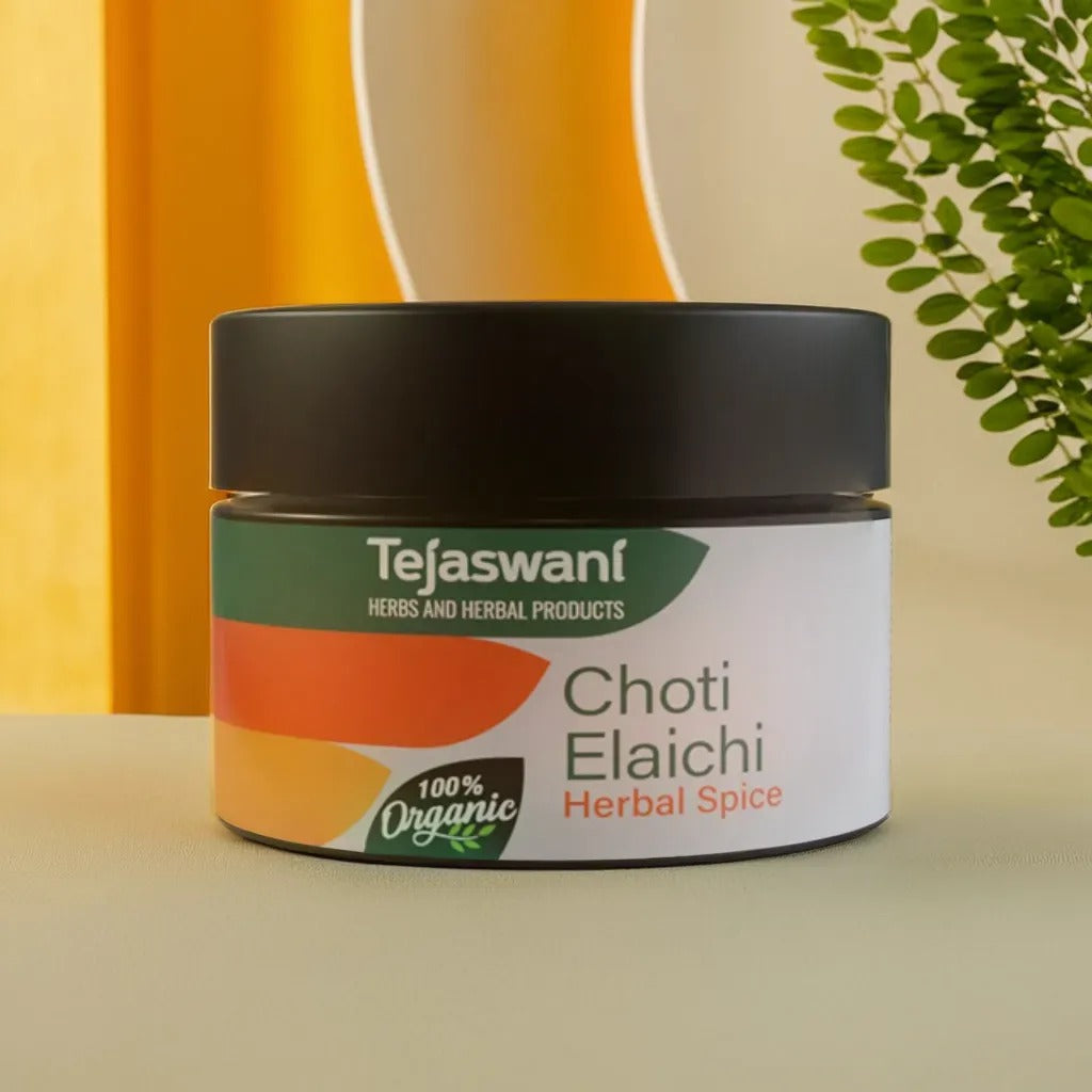 Tejaswani Herbs and Herbal Products Choti Elaichi Powder - Distacart