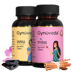 Gynoveda PCOS Vamaa Ayurvedic Pills & Myraa Ayurvedic Pills - Distacart