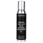 Ecoberry Bhringaraj Curry Leaves Indian Gooseberry Hair Darkening Oil