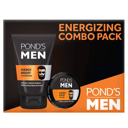 Ponds Men Energizing Combo Pack (Facewash & Face Gel)