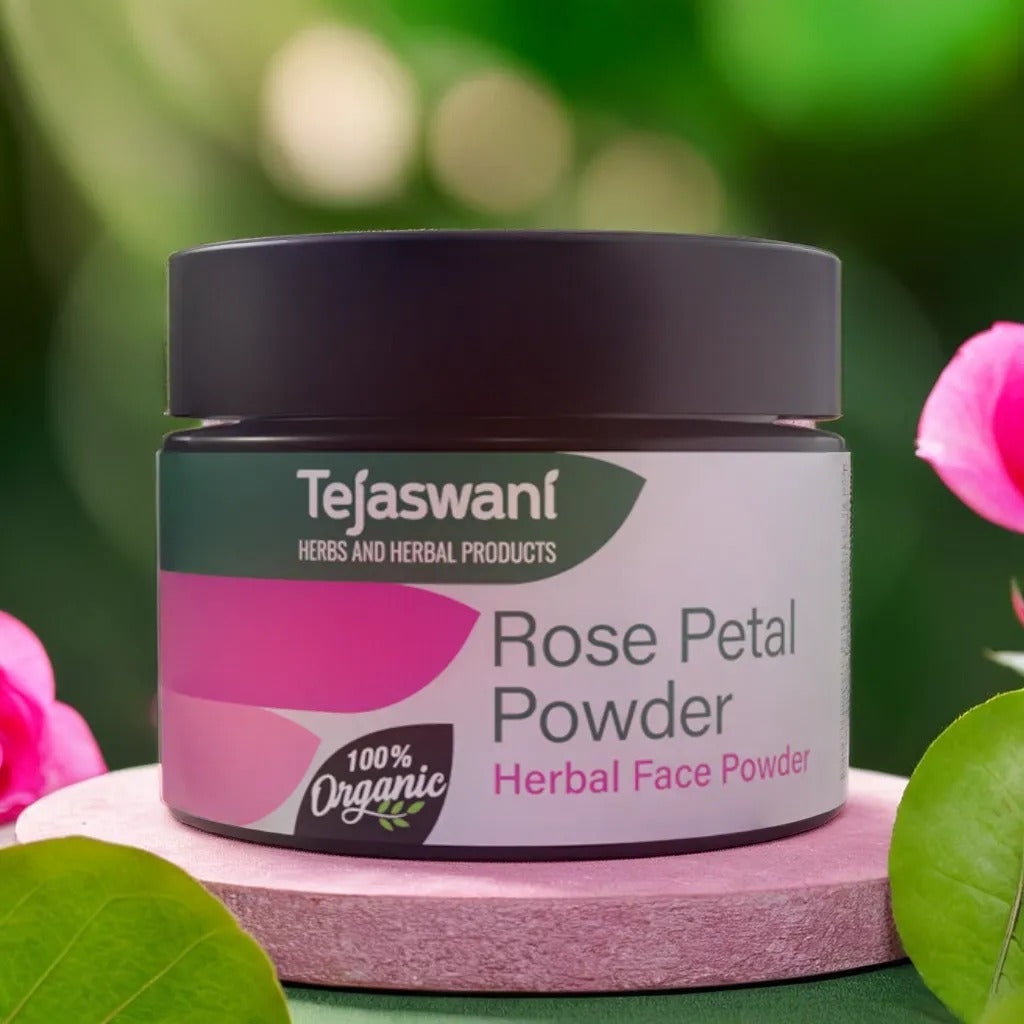 Tejaswani Herbs and Herbal Products Rose Petal Powder - Distacart