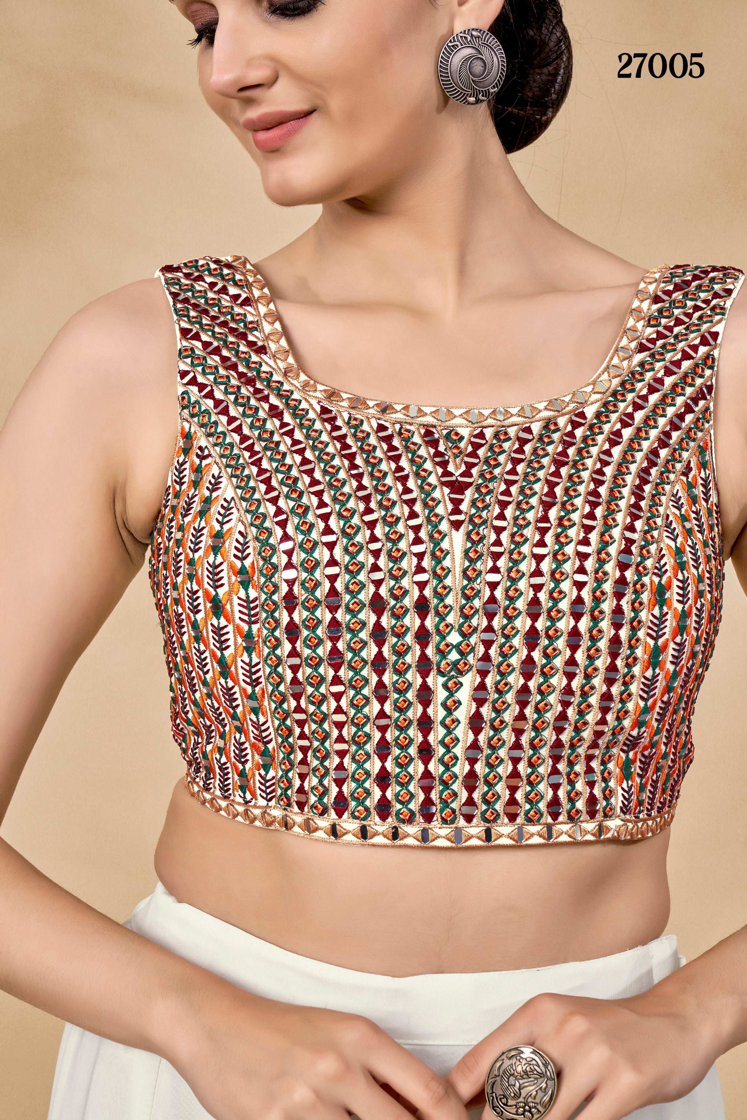Myra Maroon Jacket Style Sharara Suit