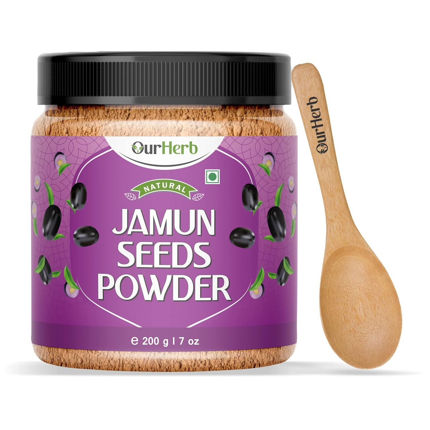 OurHerb Pure & Natural Jamun Seeds Powder
