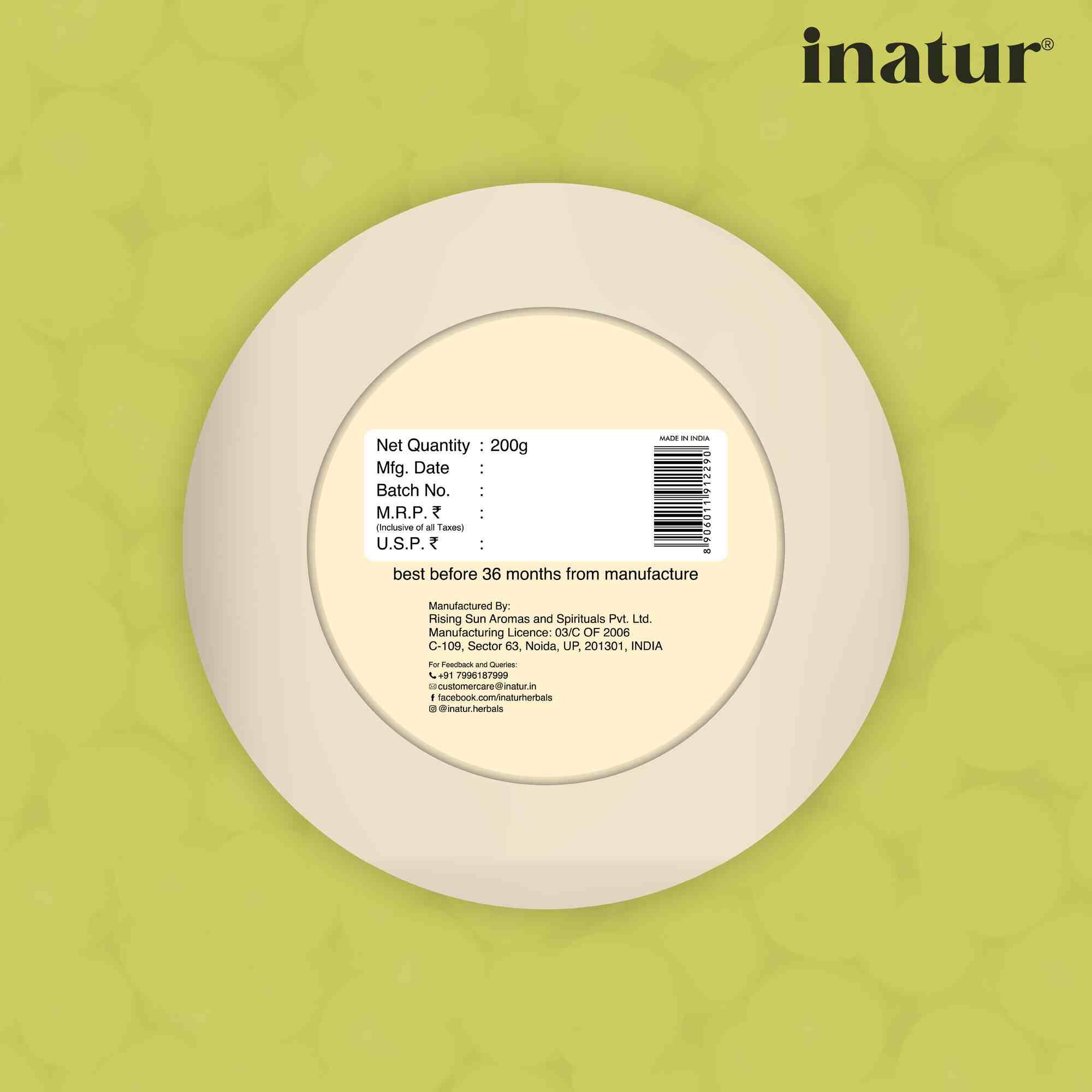 Inatur Amla Hair Mask Hot Oil Treatment