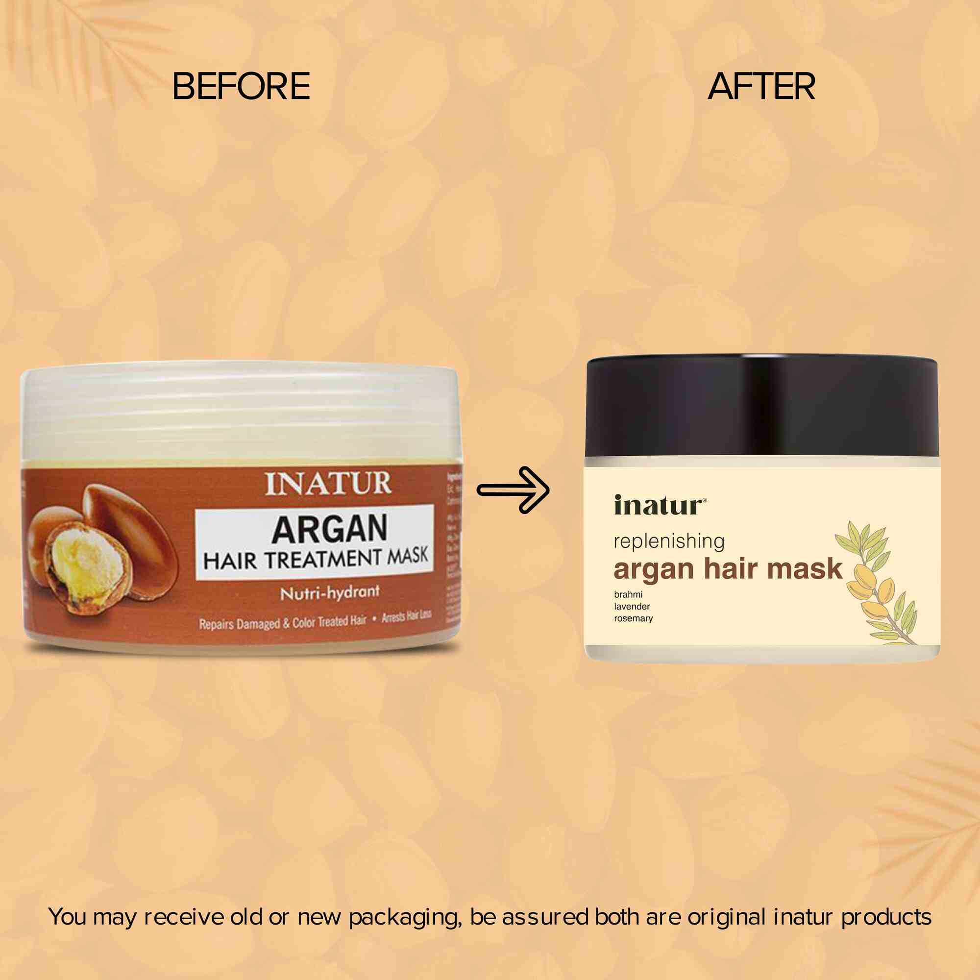 Inatur Argan Hair Treatment Mask