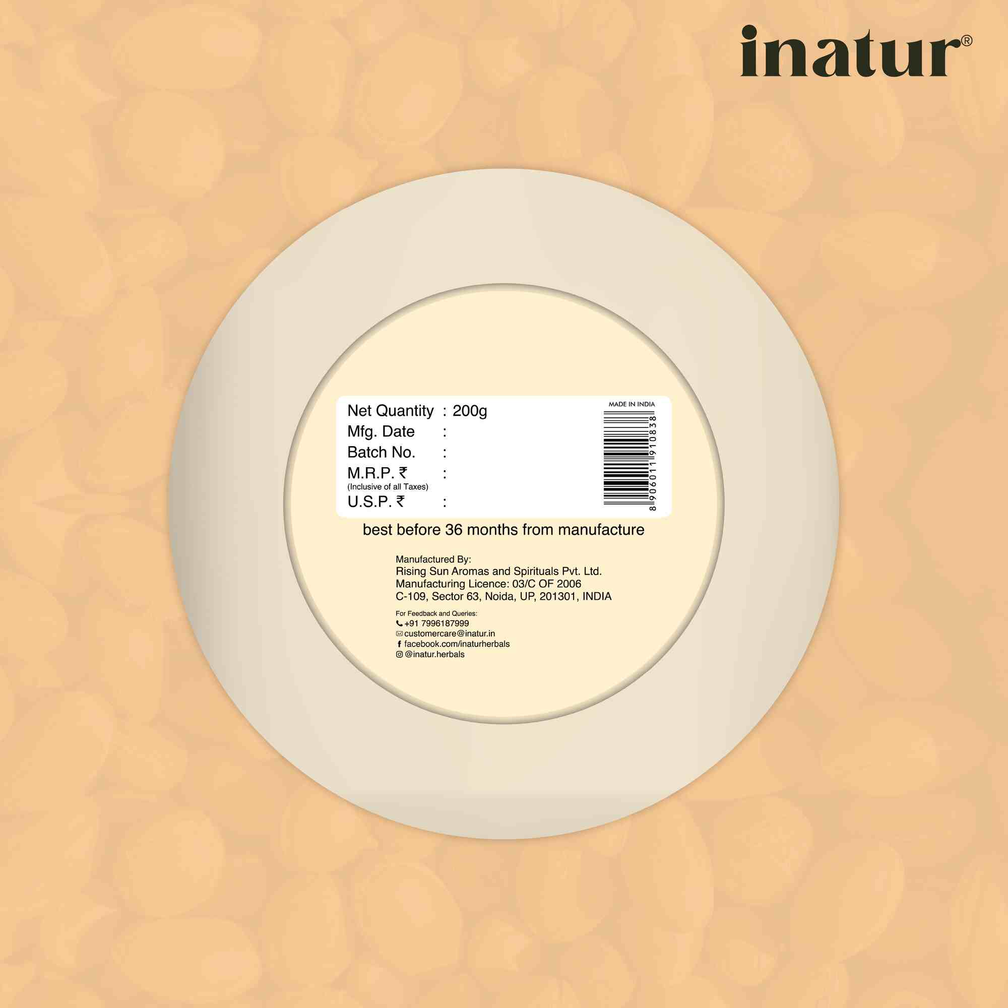 Inatur Argan Hair Treatment Mask
