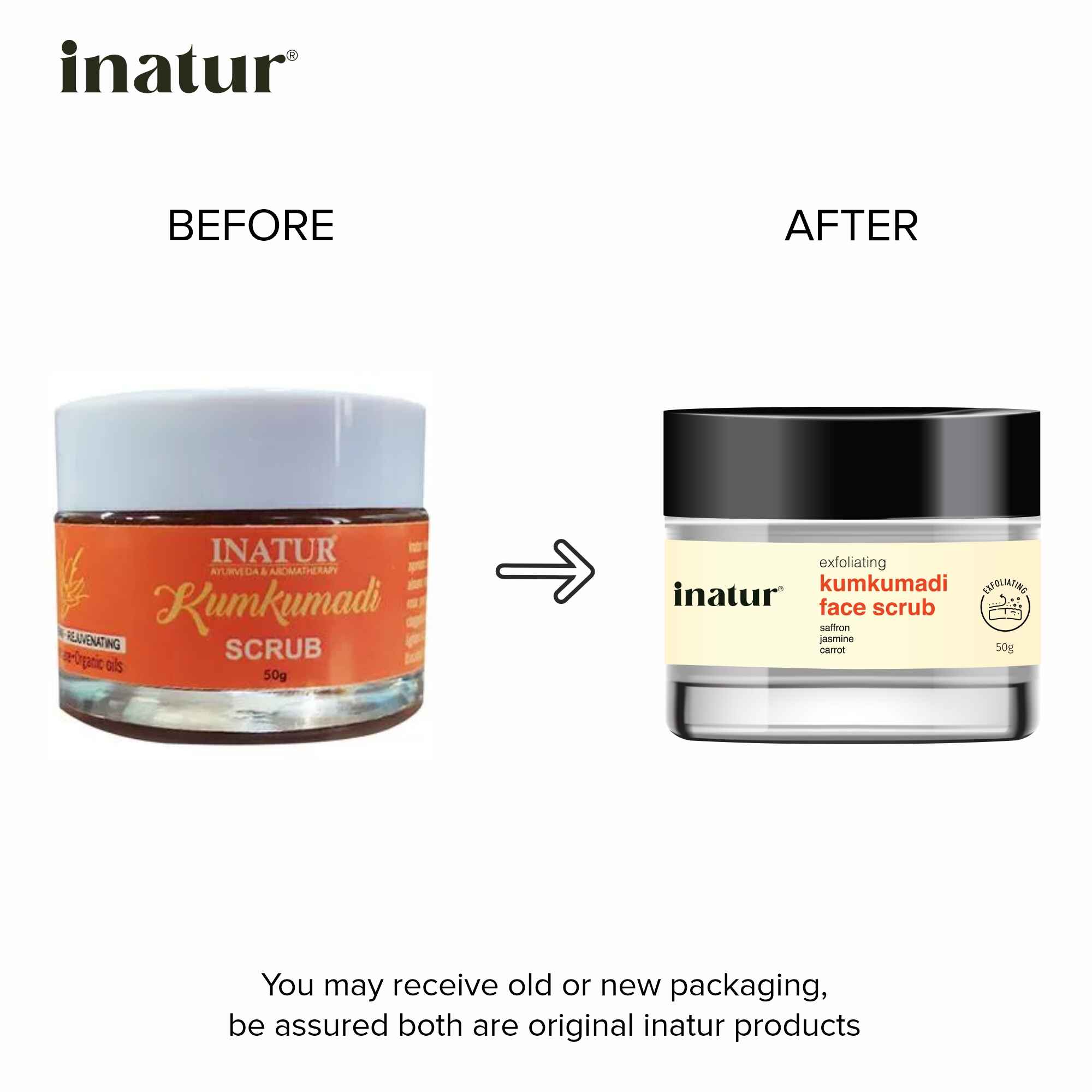 Inatur Kumkumadi Scrub - Distacart