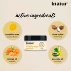 Inatur Orange & Sugar Lip Polish - Distacart