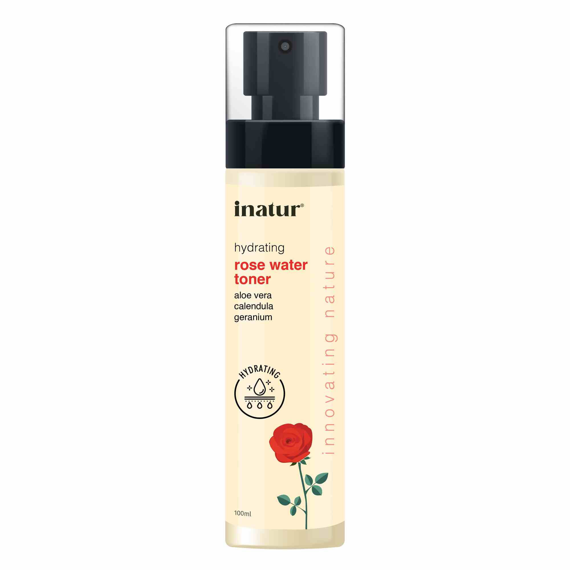 Inatur Rose Hydrosol Floral Water