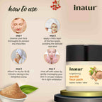 Inatur Sandal Face Pack - Distacart