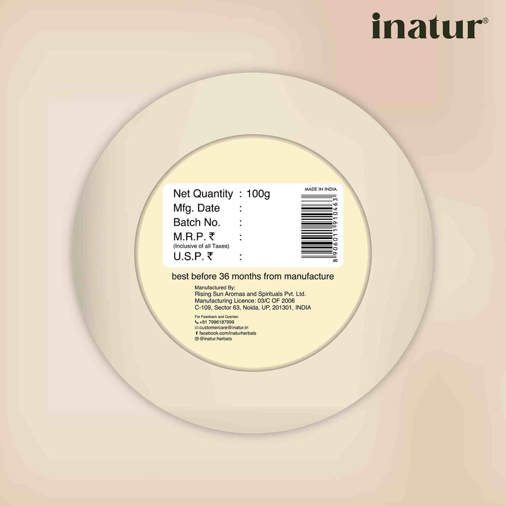 Inatur Sandal Face Pack - Distacart