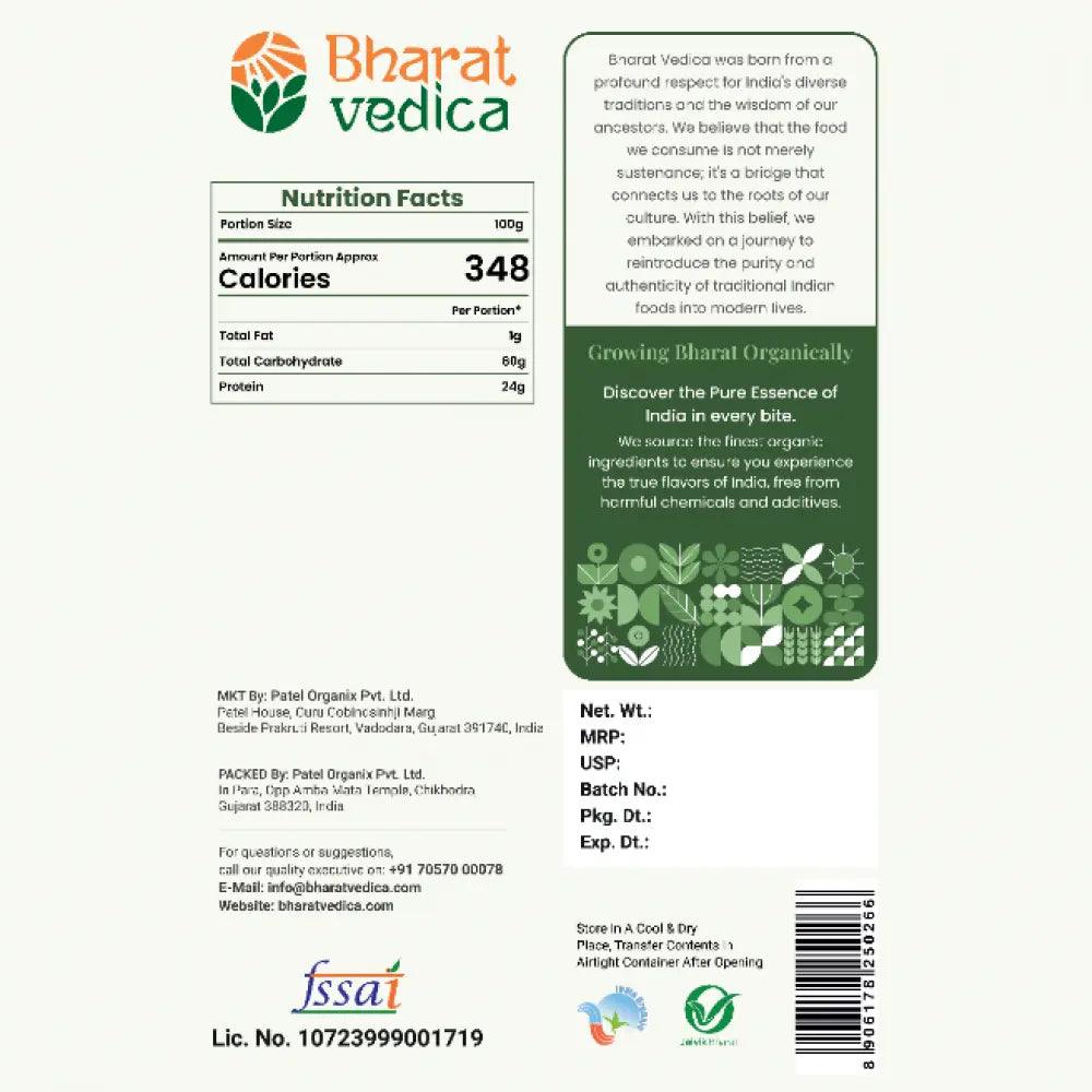 Bharat Vedica Organic Green Gram Split - Organic Moong Dal Chilka - Distacart