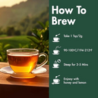 Tea Treasure Kashmiri Kahwa A Blend of Green Tea - Loose Leaf - Distacart