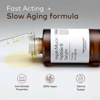 The Face Shop Alltimate Vegan Mucin Peptide 8 Serum - No Snails, Korean, Anti Aging, Hydrating