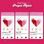 Blue Heaven Love Duo 2-In-1 Clear & Tinted Lip Balm - Hunbun (Clear+ Cherry)