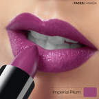 Faces Canada Creme Finish Lipstick - Imperial Plum 23 - Distacart