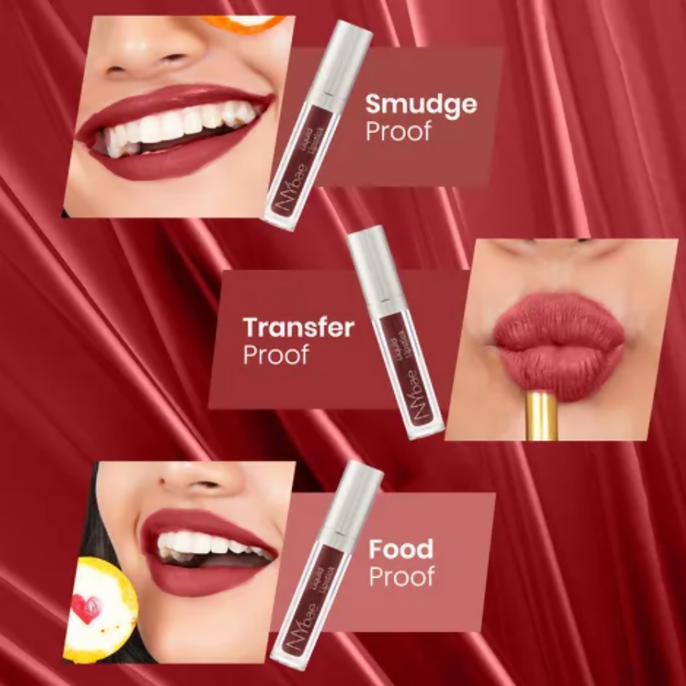 NY Bae Confessions Liquid Lipstick - Snowflake Kisses 8
