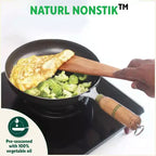 The Indus Valley 100% Pure Iron Cookware Set: Tawa+ Fry Pan+ Wok, Toxin-free Sheet Iron, Pre-seasoned, Induction & Gas, Kitchen Set for Home, Kadai