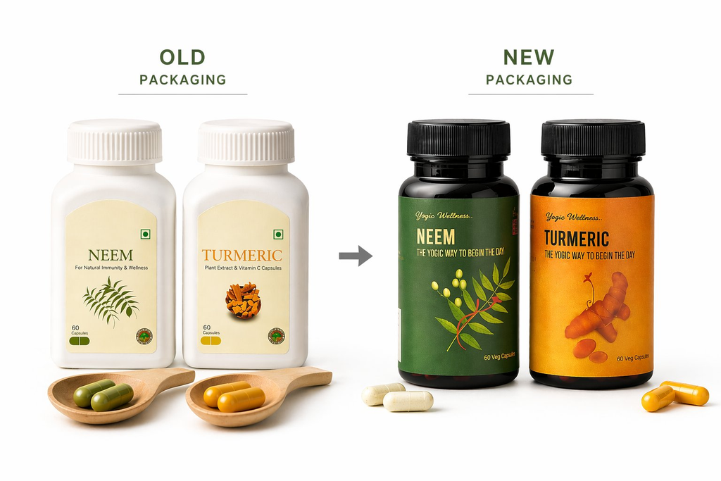 Isha Life Neem and Turmeric Capsules