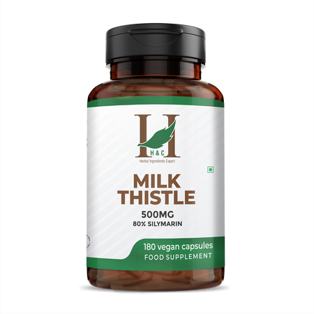 H&C Herbal Milk Thistle Veg Capsules