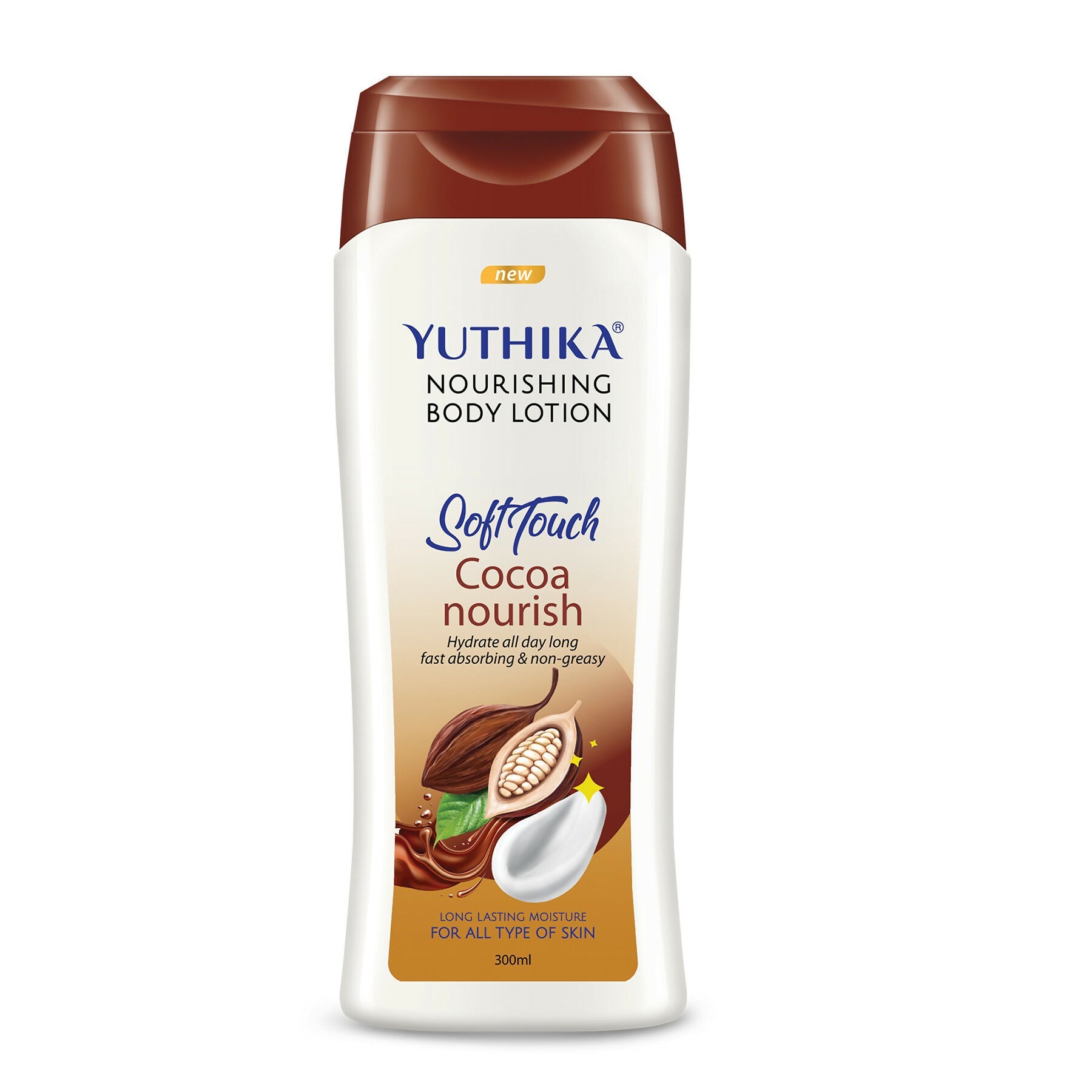 Yuthika Soft Touch Cocoa Body Lotion For Women & Men