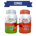 Patanjali Nutrela Vitamin C & Zinc + B-Complex Capsules Combo - Distacart