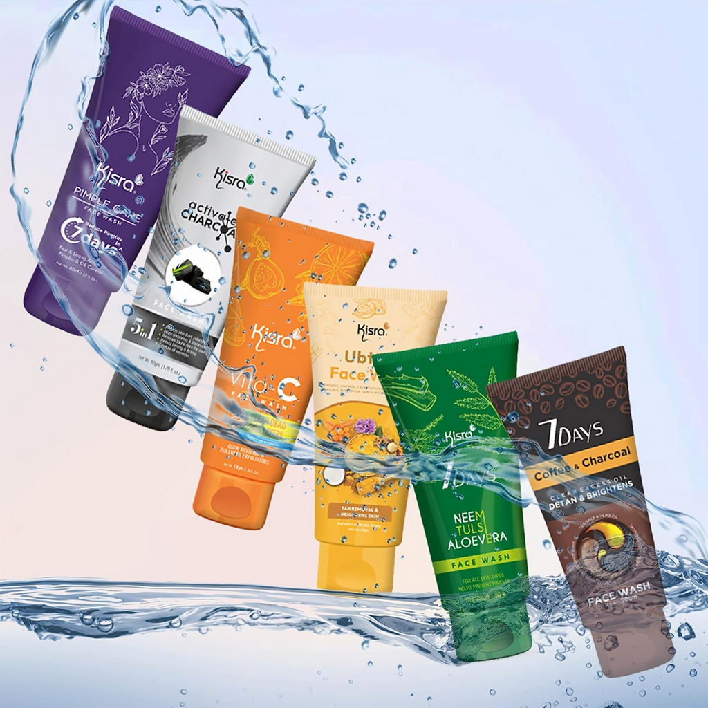 Kisra Activated Charcoal Anti-Pollution Face Wash