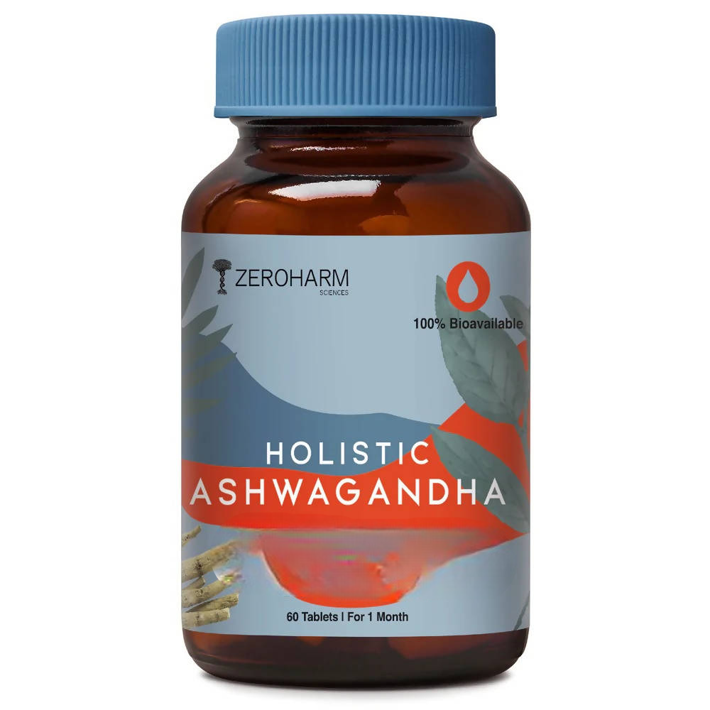 Zeroharm Holistic Ashwagandha Tablets - Distacart