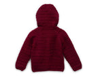 Chutput Kids Maroon Coloured Solid Pullover Sweater
