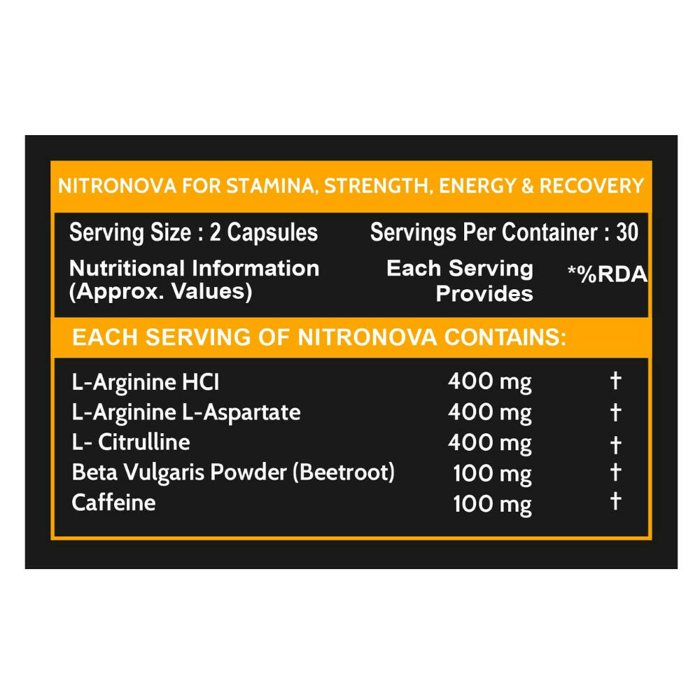 Carbamide Forte L-Arginine with Nitric Oxide Capsules - Distacart