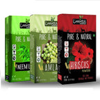 Luxura Sciences Natural Hair Care for Healthy Hair Regular - Neem + Amla + Hibiscus