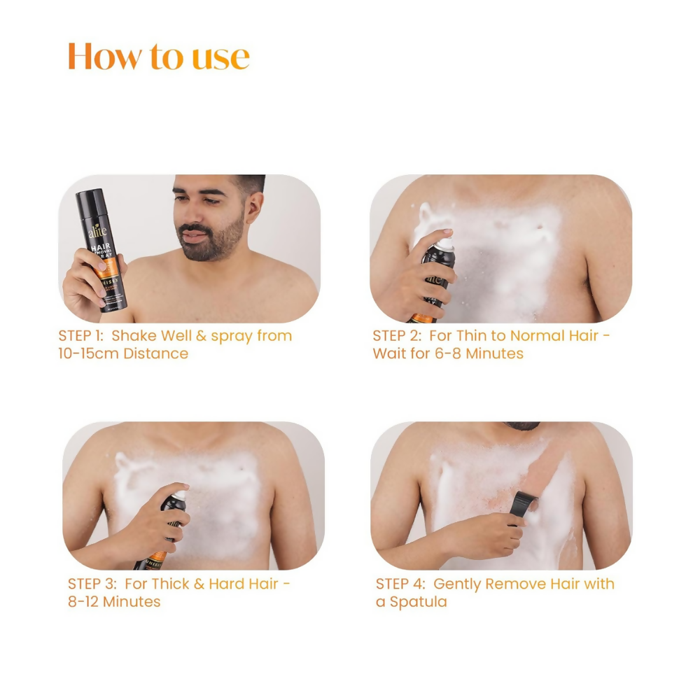 Alite Hair Removal Spray for Men & Women