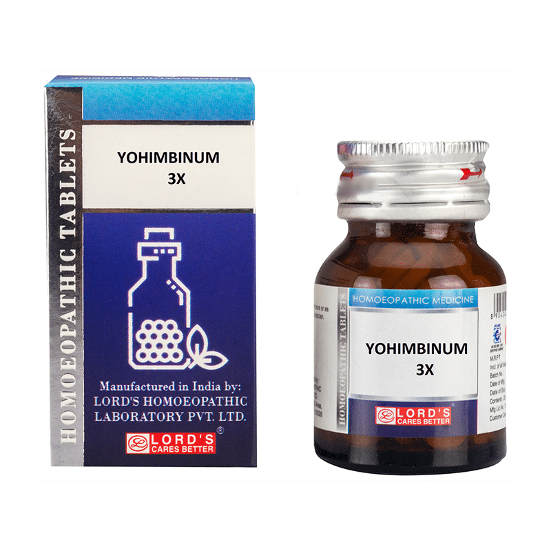 Lord's Homeopathy Yohimbinum Trituration Tablets