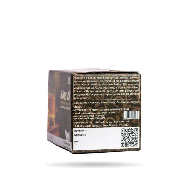 S N Pandit Ayurveda Sariva – Enriched with Saffron - Distacart