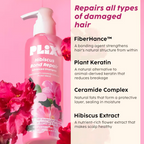 PLIX The Plant Fix Hibiscus Bond Repair Advanced Shampoo + Conditioner
