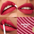 Lakme 9to5 Hya Matte Liquid Lipstick + Hyaluronic Acid - Powersuit Pink