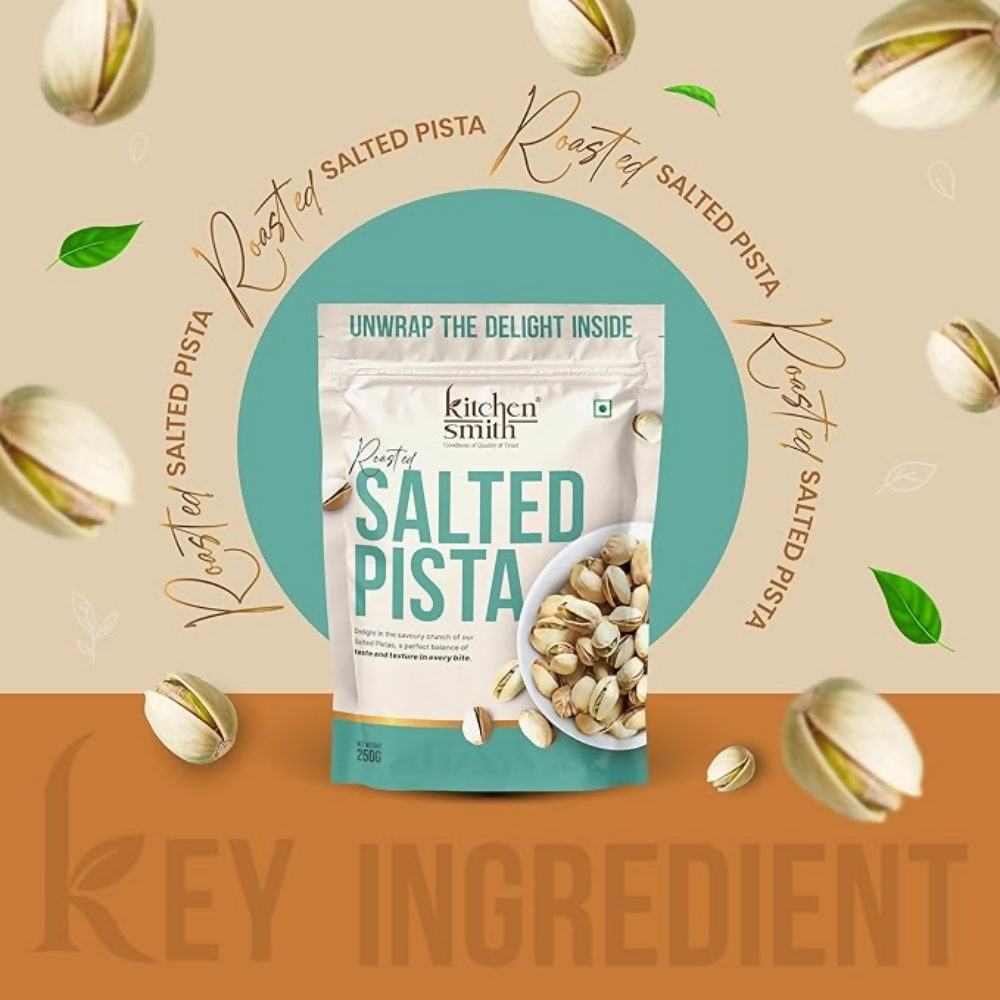 Kitchen Smith Salted Roasted Pista - Distacart