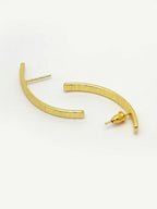 NVR Women Gold-Plated Geometric Shape Drop Earrings - Distacart